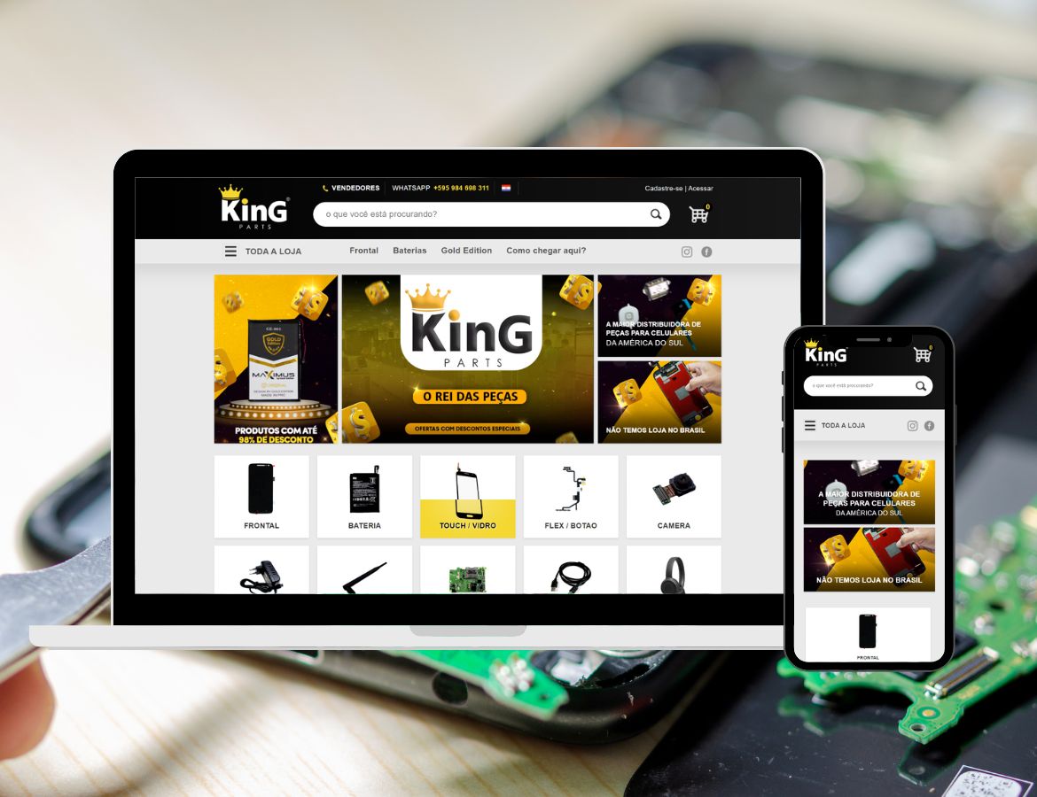 Site Comercial Integrado